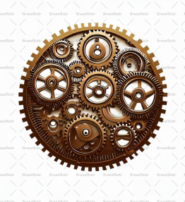 Steampunk Zahnräder